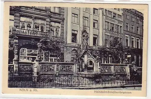 09531 Ak Köln am Rhein Hotel Reichshof um 1925