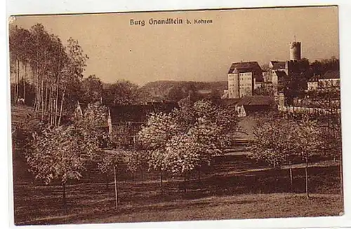 09519 Ak Château de Gnandstein près de Kohren vers 1930