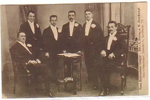 09516 Ak Nouveau chanteur de Muldental vers 1910