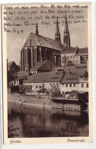 09504 Ak Görlitz Peterkirche 1936