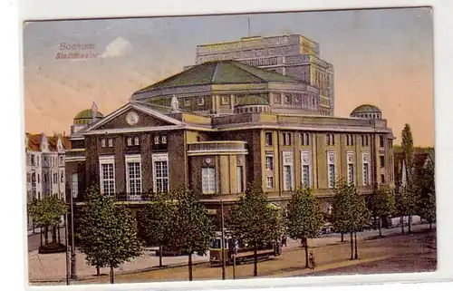 09498 Ak Bochum Stadttheater um 1910