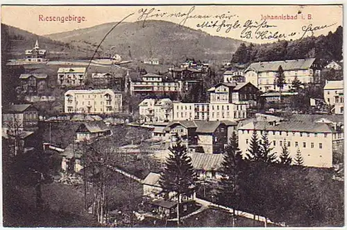 09491 Ak Johannisbad im Riesengebirge 1911