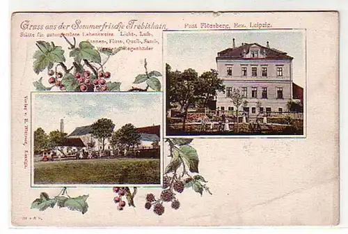 09470 Ak Gruß aus der Sommerfrische Trebishain um 1900