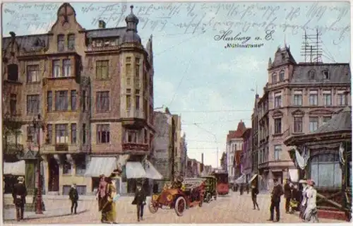 09468 Ak Harburg a. E. Mühlenstrasse 1911