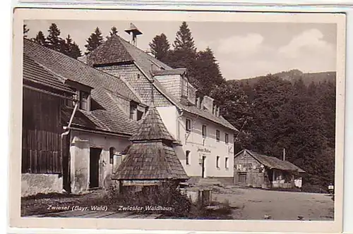 09466 Ak Zwiesel im bayrischen Wald um 1940