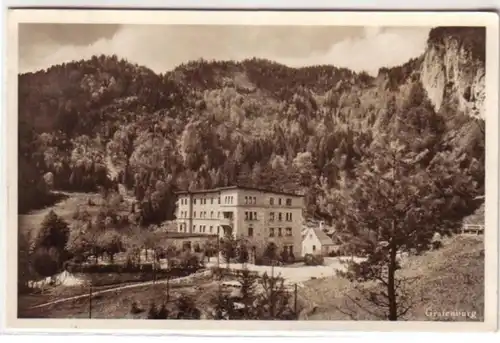 09460 Ak Grafenburg en Bavière vers 1940