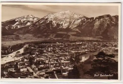 09459 Ak Bad Reichenhall Totalansicht 1933