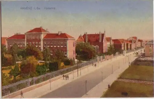09454 Ak Kamenz in Sachsen Kaserne um 1920