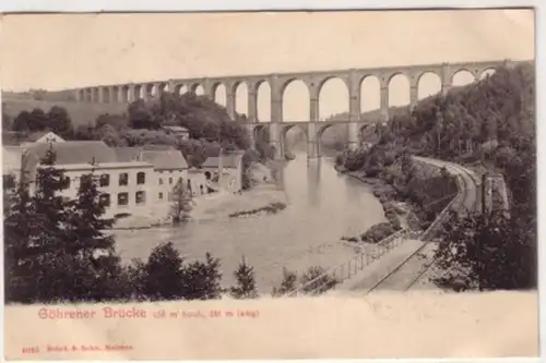 09452 Ak Göhrener Pont vers 1900