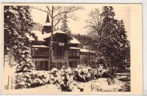 09444 Ak WaldBärenburg Maison Vue ensoleillée 1955