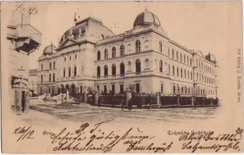 09426 Ak Graz technische Hochschule 1898