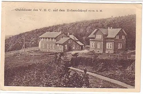 09350 Ak Clubhäuser des V.H.C. Hoherodskopf 1931