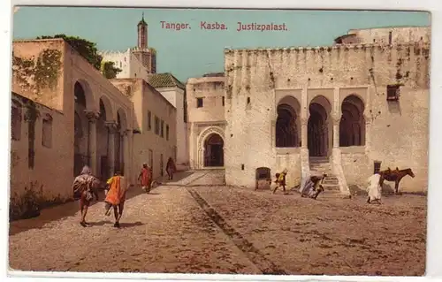 09346 Ak Tanger Marokko Kasba Justizpalast um 1910