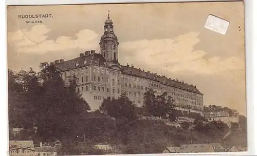 09251 Ak Rudolstadt Schloss 1911