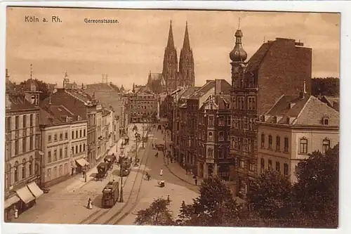 09218 Ak Cologne am Rhein Gereonstrasse vers 1920
