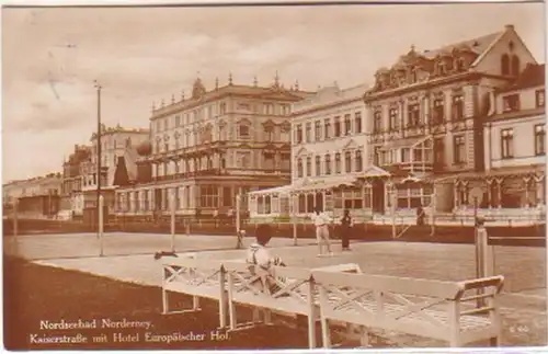 09216 Ak Nordseebad Norderney Kaiserstrasse 1926