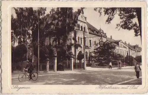 09213 AK Siegmar Hoferstrasse avec courrier vers 1920