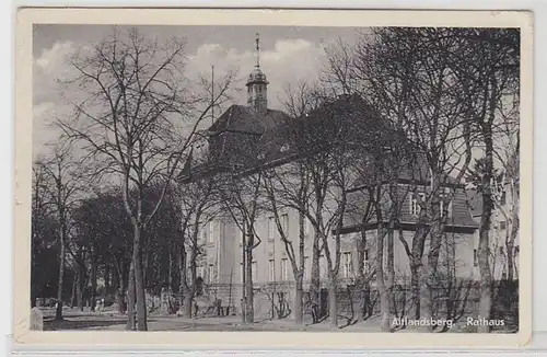 0918 Ak Altlandsberg Hôtel de ville vers 1950