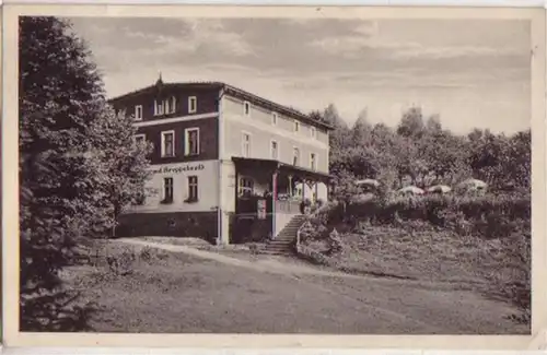 09187 Ak Landeshut restaurant forestier Kreppelwald 1940