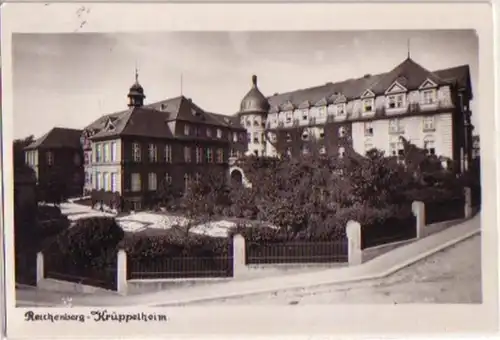 09173 Foto Ak Reichenberg Krüppelheim um 1940