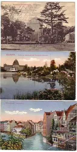 09145/3 Ak Hannover Leinepartie usw. 1921