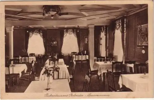 09104 Ak Bad Hersfeld Park Restaurant Bollender 1938