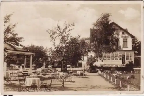 09096 Ak Malente Gremsmühlen Hotel Seefahren vers 1940