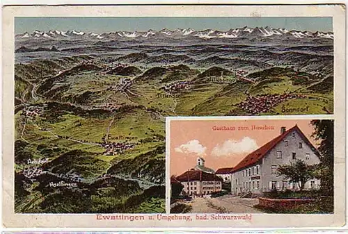 09095 Ak Ewattingen et ses environs Hostal 1931