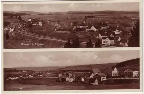 09094 Mehrbild Ak Günzach im Allgäu um 1930