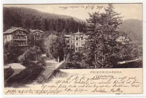 09071 Ak Friedrichroda Préfet Bübig 1902
