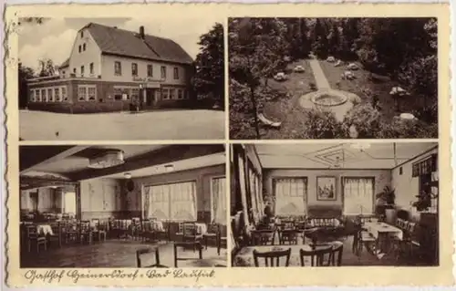 09026 Ak Bad Lausick Gasthof Heinersdorf 1939