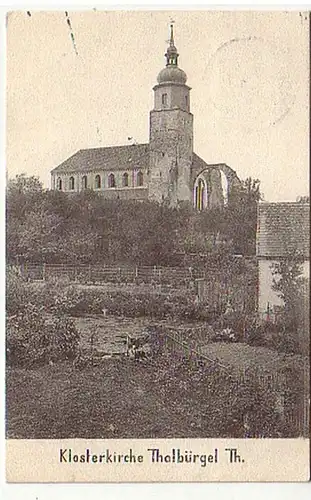 09020 Ak Klosterkirche Thalbürgel Thüringen 1907