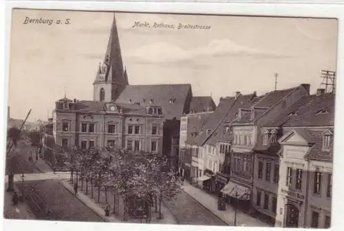 08997 Ak Bernburg an der Saale Breite Strasse 1912