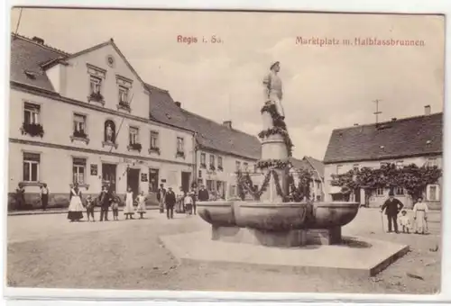 08947 Ak Regis Marché avec demi-fousse vers 1920