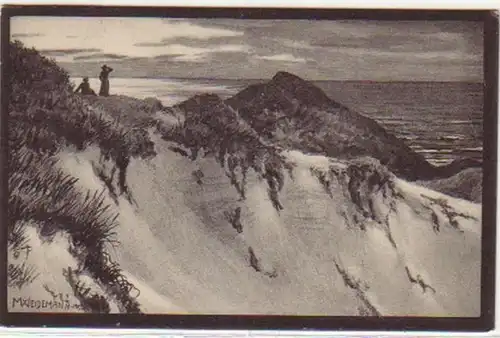 08883 Ak île de la mer du Nord Amrum 1922