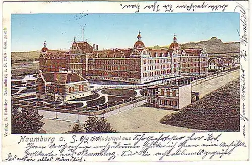 08880 Ak Naumburg à la Saale Kadettenhaus 1901