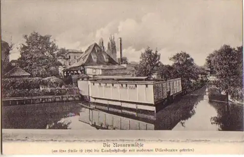 08830 Ak Leipzig die Nonnenmühle Tauchnitzstraße 1907