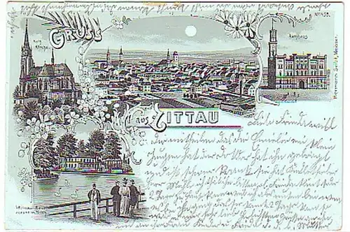 08794 Carte de la lune Grousse de l'Antiquité 1904