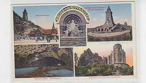 08765 Mehrbild Ak Gruss vom Kyffhäuser um 1910