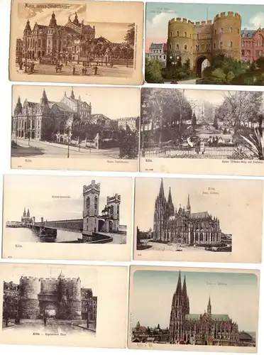 08736 Multi-image Ak Salutation de Eschau en Alsace 1903