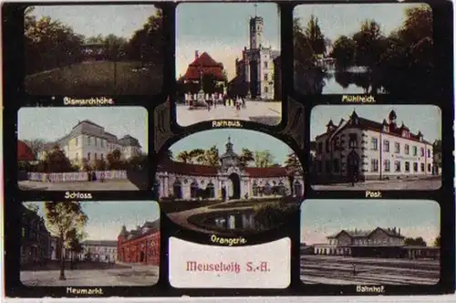 08713 Mehrbild Ak Meuselwitz Sachsen Altenburg 1911