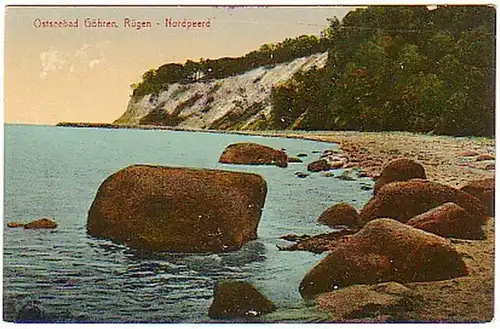 08672 Ak Ostseebad Göhren Rügen Nordpeerd um 1920