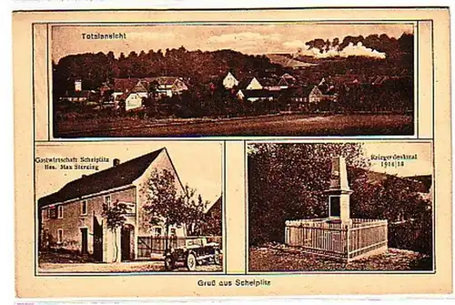 08637 Multi-image Ak Salut en Scheiplitz vers 1930