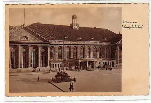 08610 Ak Barmen Gare centrale vers 1930