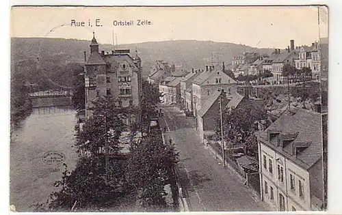 08607 Ak Aue im Erzgebirge Ortsteil Zelle 1910