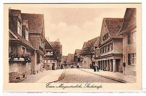 08604 Ak Essen Hauteur de margareten Rue de Steilestrasse vers 1925
