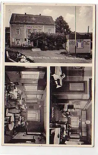 08601 Mehrbild Ak Lichtenhain sächsische Schweiz 1939