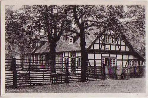08570 Ak Forsthaus Totenrode im Harz um 1930