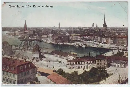 08569 Ak Stockholm Suède pour les îles Katarina vers 1910