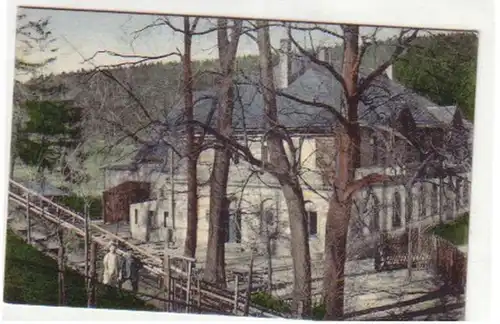 08529 Ak Gruß vom Gasthof Waldpark Metzdorf um 1920